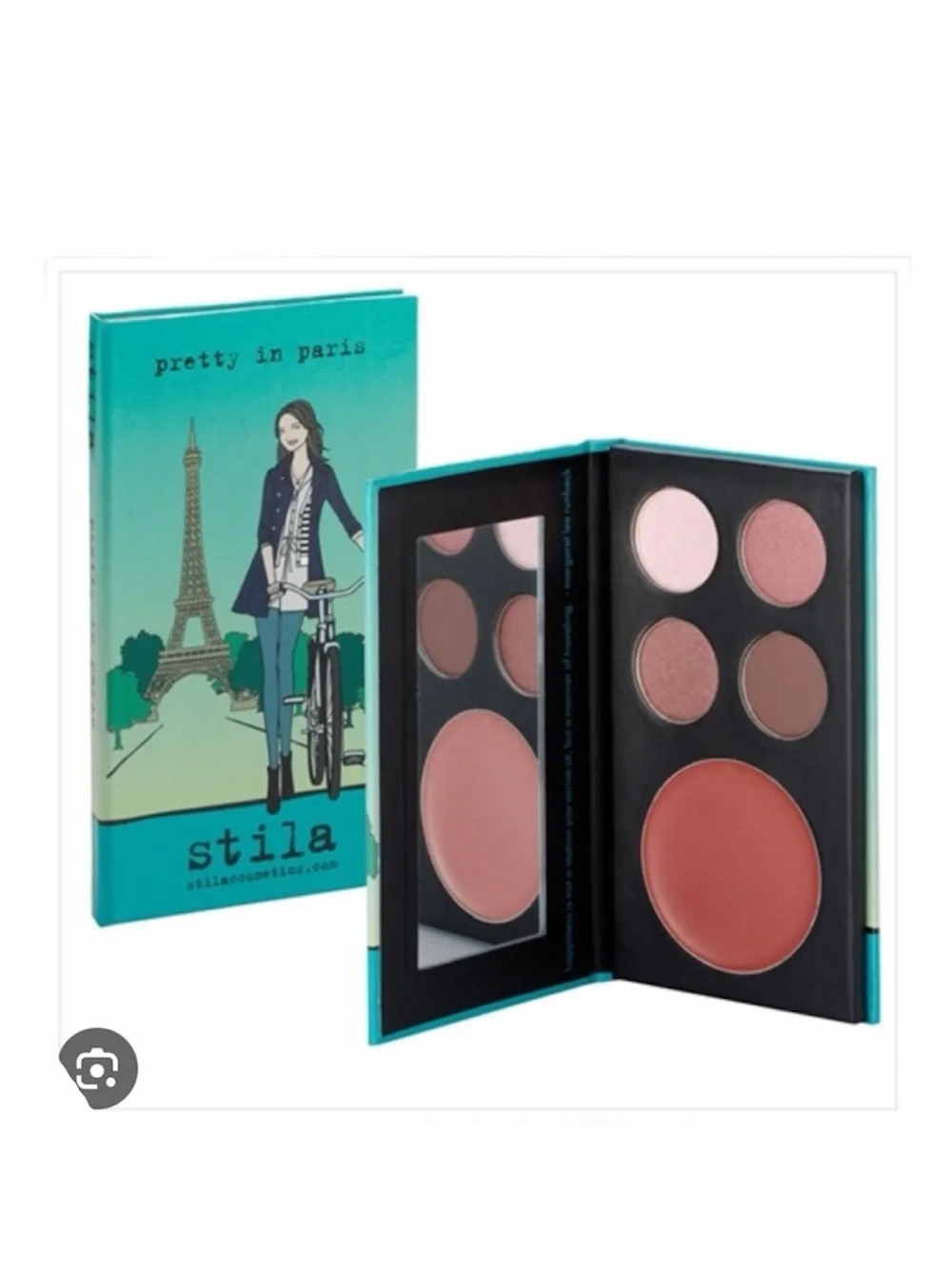 Stila New Travel Girl Palettes Bundle Set of 4 NWT Paris Moscow Tokyo USA